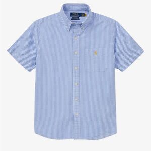 Ralph Lauren Short Sleeve Seersucker Sport Shirt